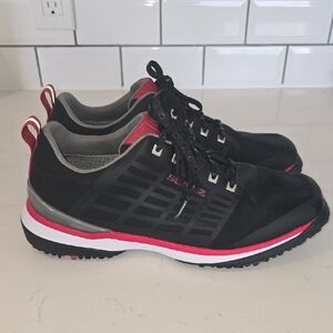 Stylish Black and Red Men's Shoes